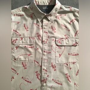 Outdoor Button Up XL short sleeve